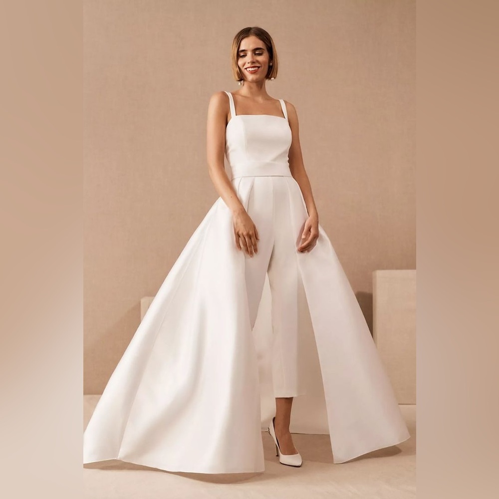 NWT BHLDN Sachin & Babi Poppy Jumpsuit Size 14 Bridal Jumpsuit Anthropologie - Picture 2 of 7